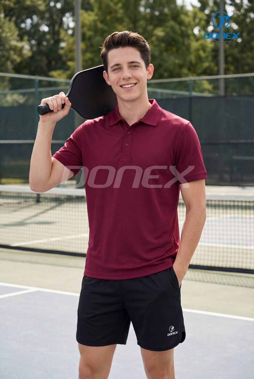 Áo thể thao nam MC-9154-14 Đỏ đô